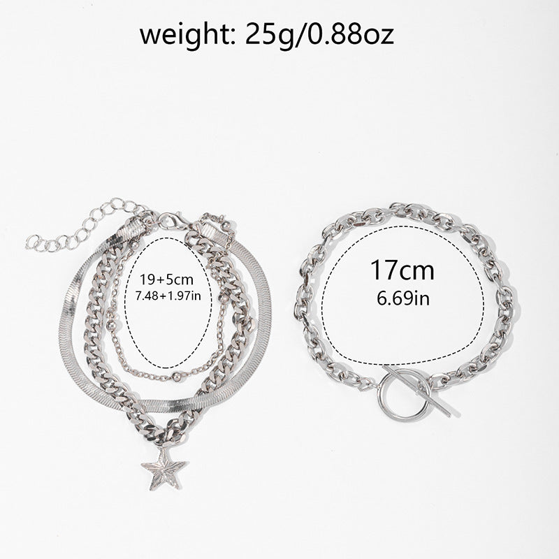 Dames Ster Armband Set