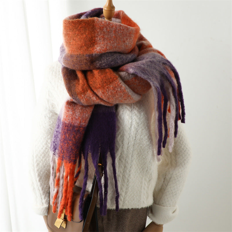 Dames winter sjaal van kasjmier