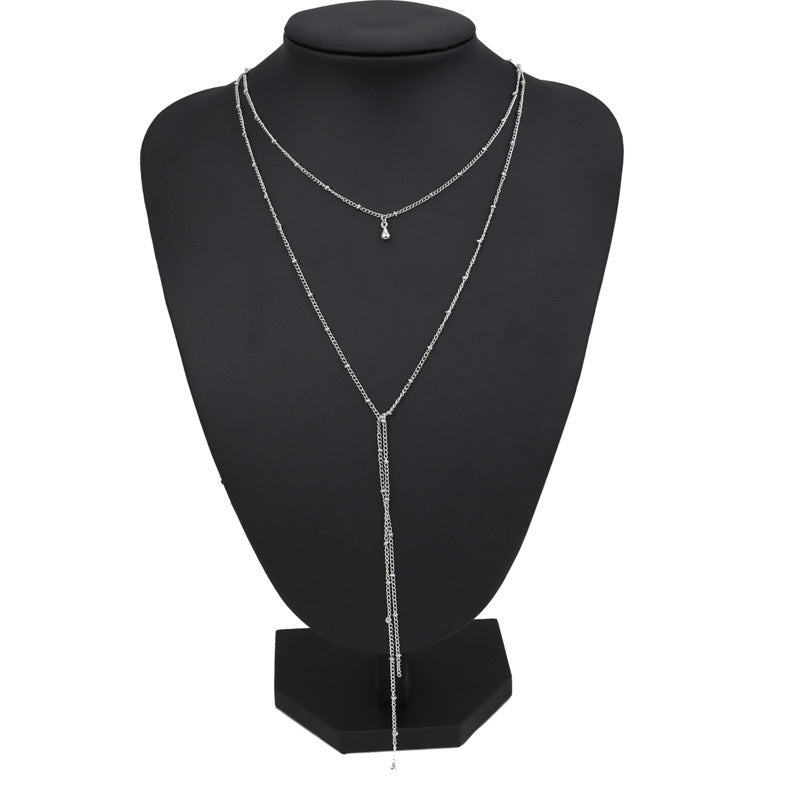 Eenvoudige ketting retro sleutelbeenketting