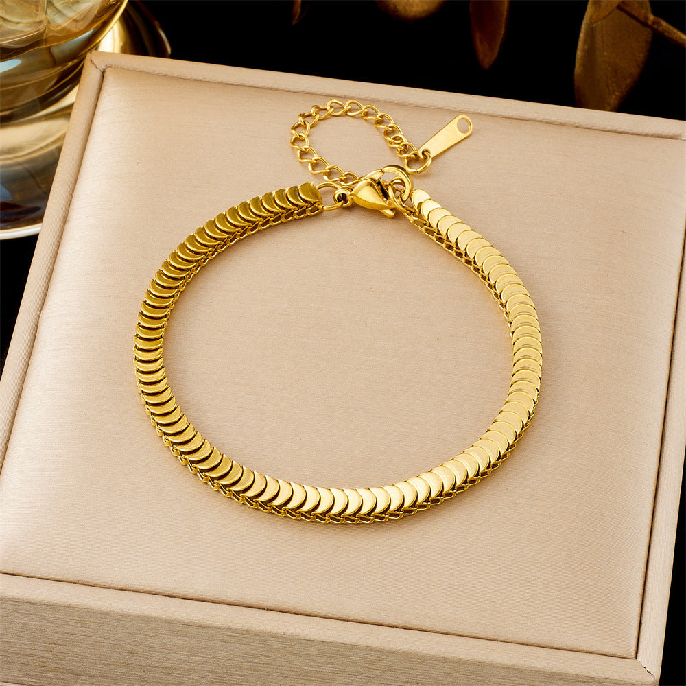 Trendy Gouden Armband