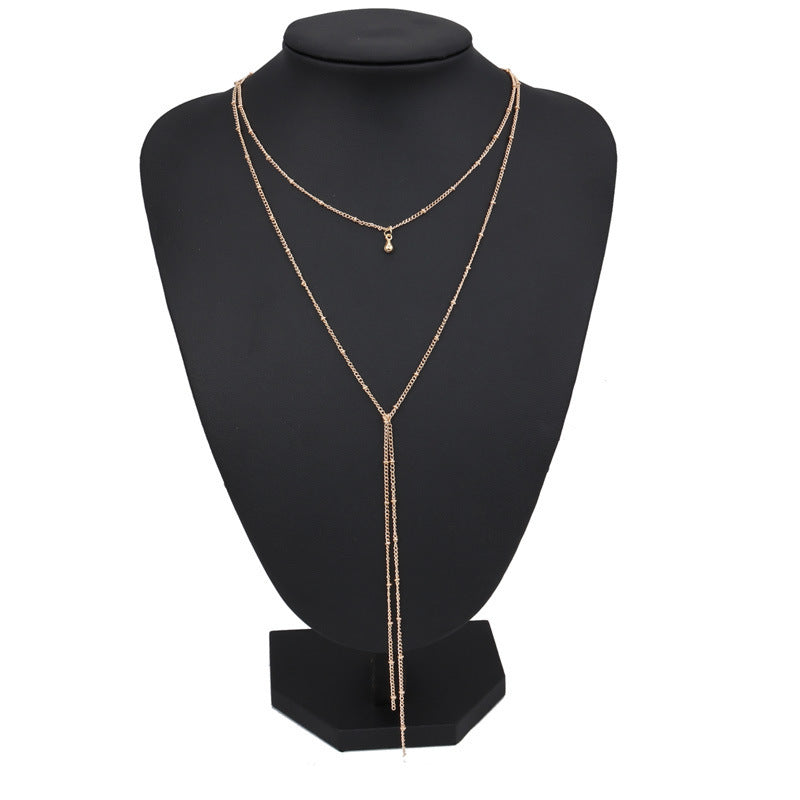 Eenvoudige ketting retro sleutelbeenketting