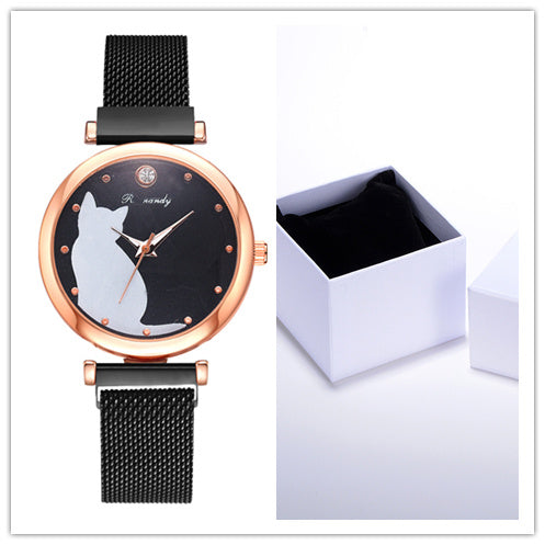 Dames horloge- en armbandenset