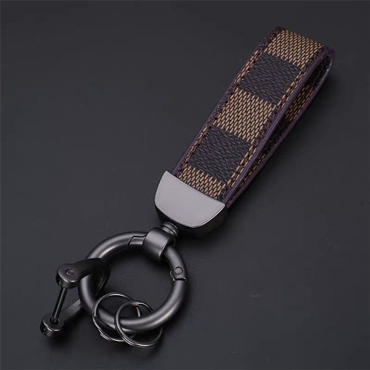 Luxe Echt Leren Sleutelhanger