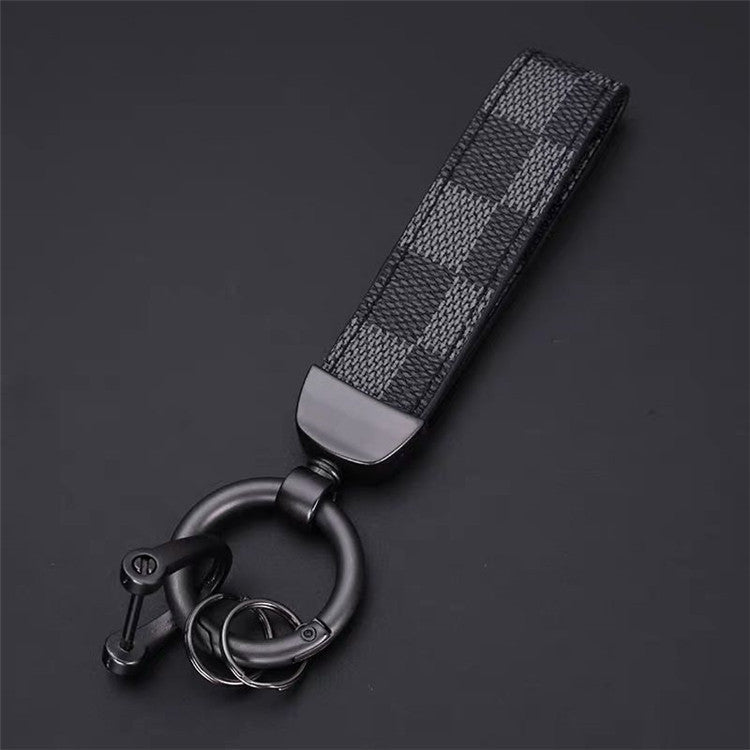 Luxe Echt Leren Sleutelhanger