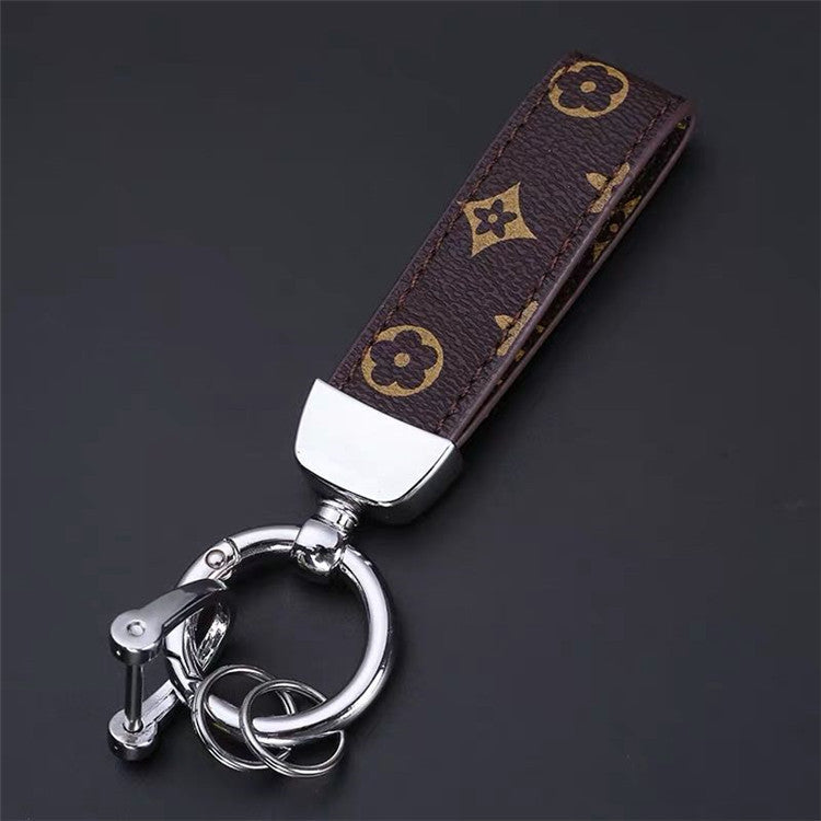 Luxe Echt Leren Sleutelhanger