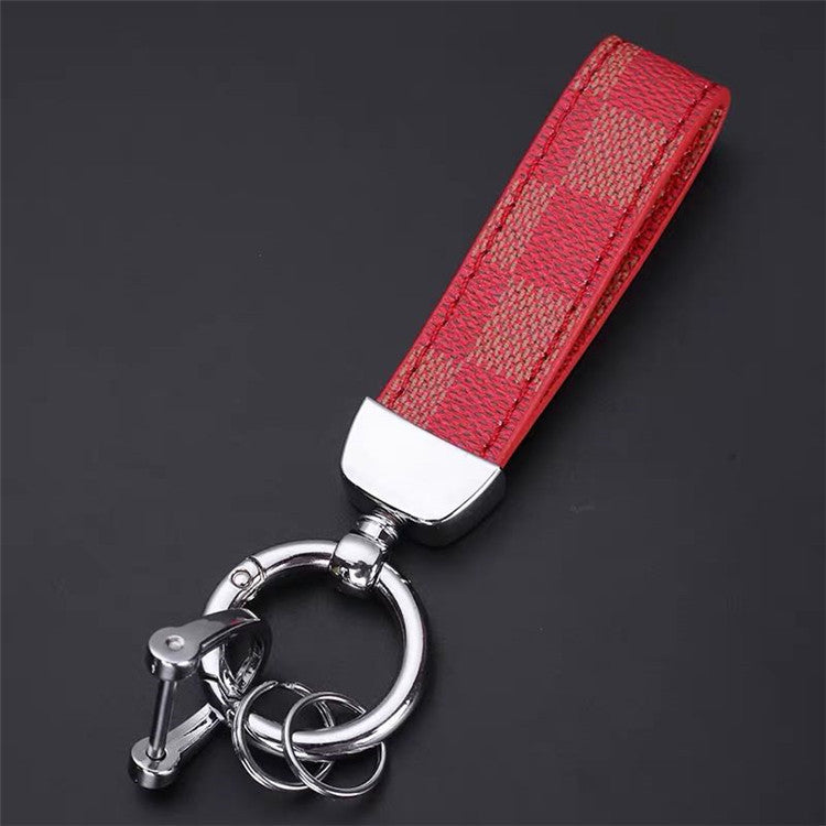Luxe Echt Leren Sleutelhanger