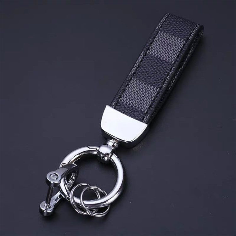 Luxe Echt Leren Sleutelhanger