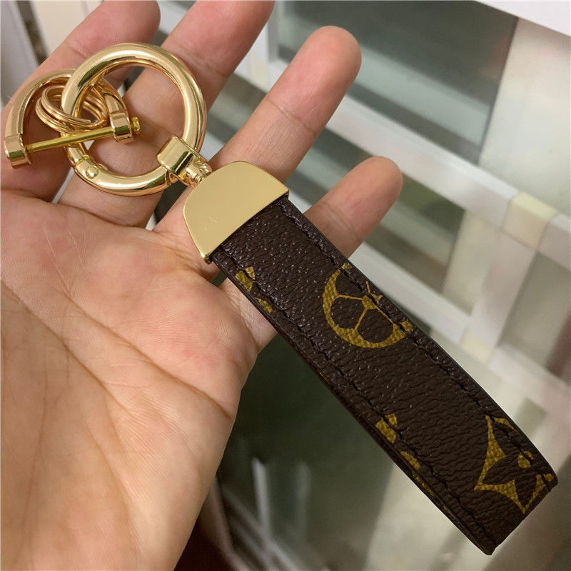 Luxe Echt Leren Sleutelhanger