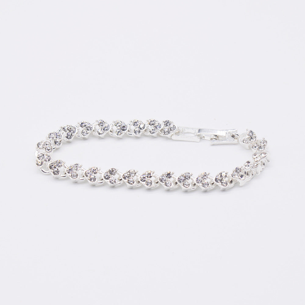 Modieuze Diamanten Horlogeset