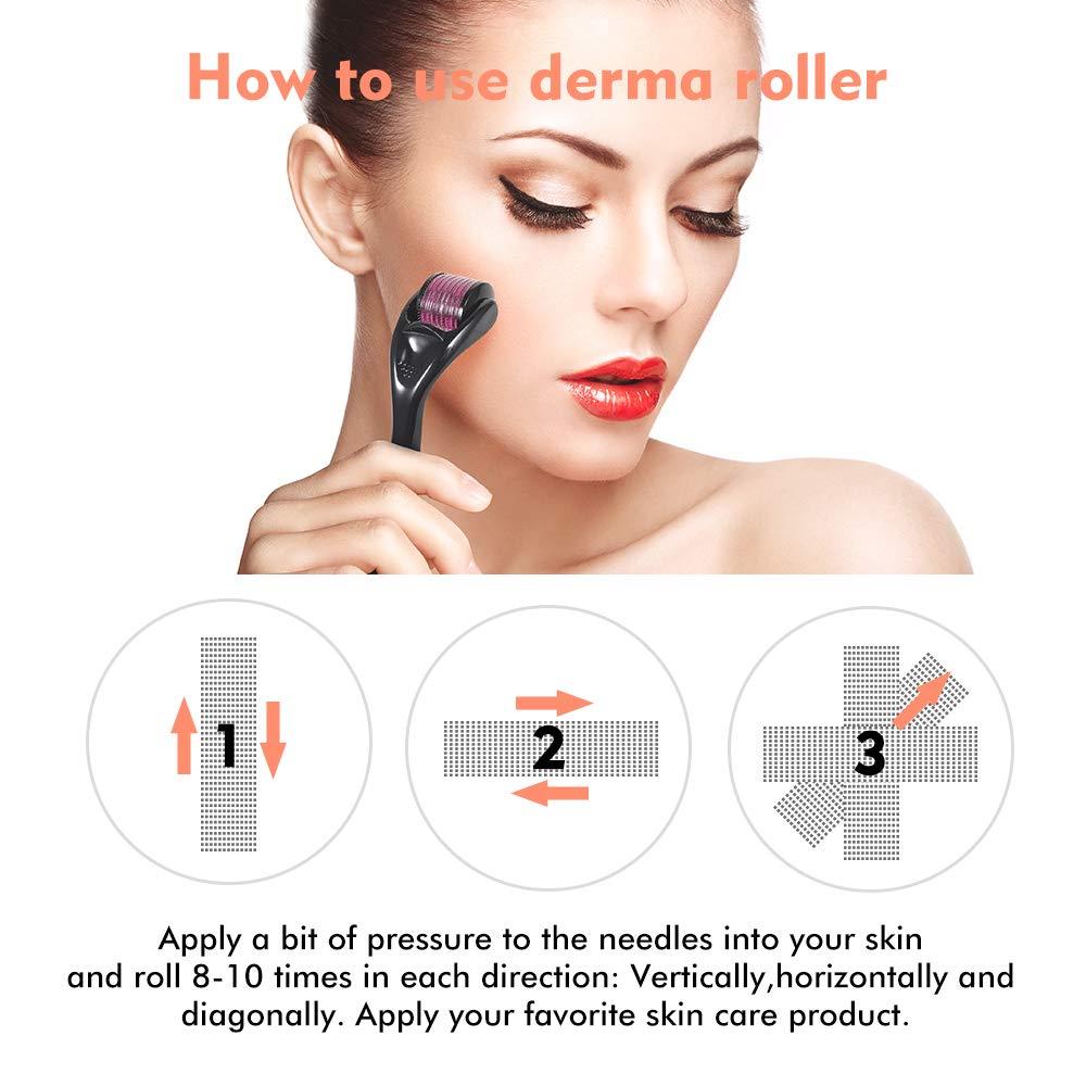 Microneedle Gezichtsroller – Voor huidvernieuwing & beautybehandeling thuis