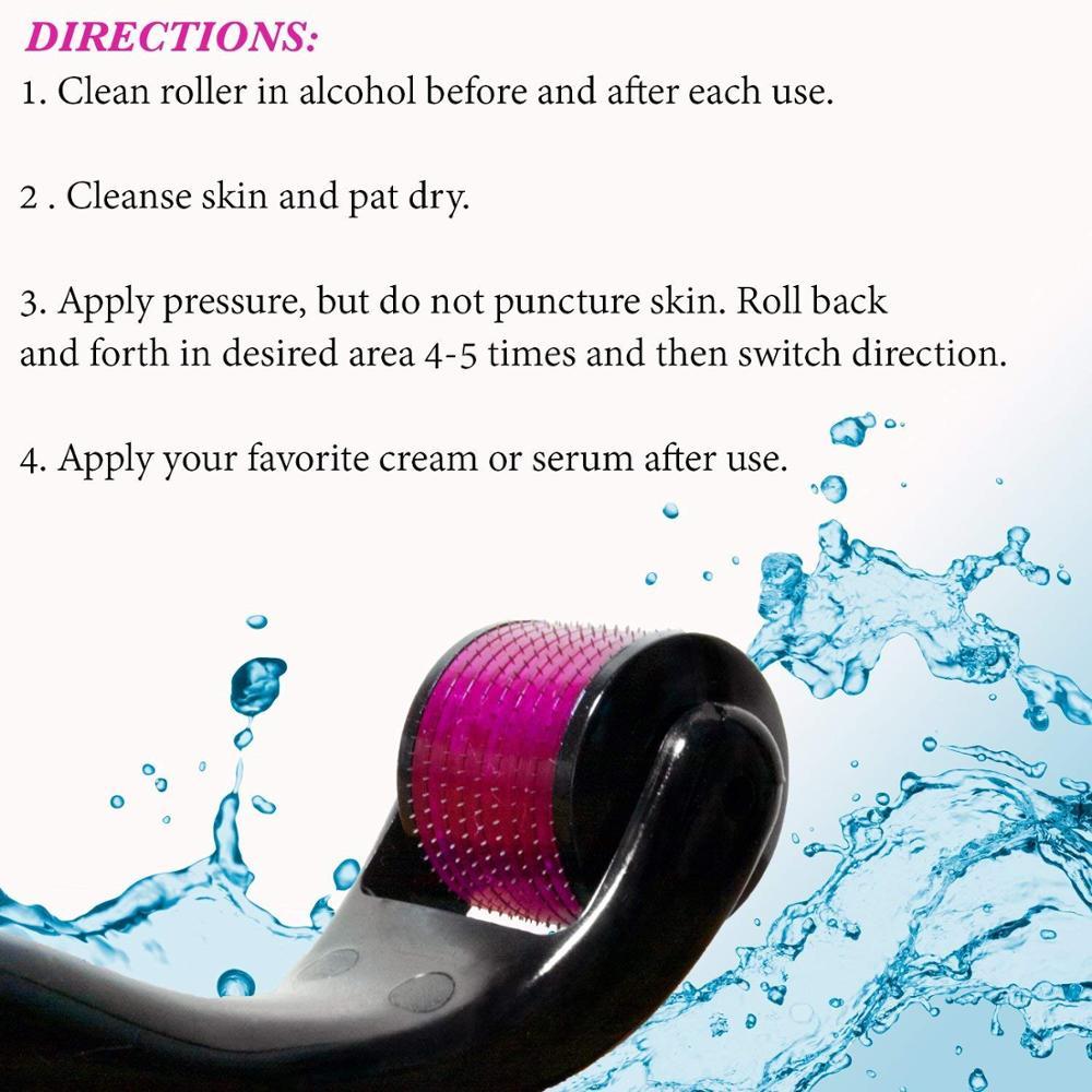 Microneedle Gezichtsroller – Voor huidvernieuwing & beautybehandeling thuis