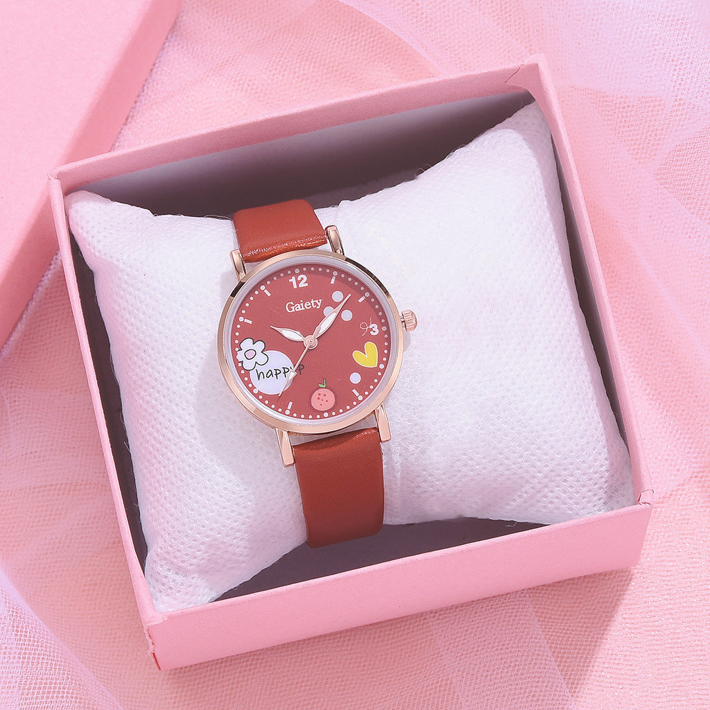 Horloge- en armbandenset