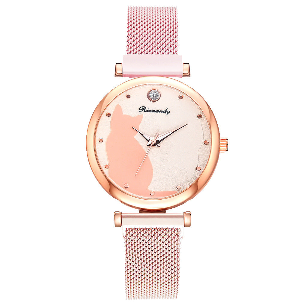 Dames horloge- en armbandenset