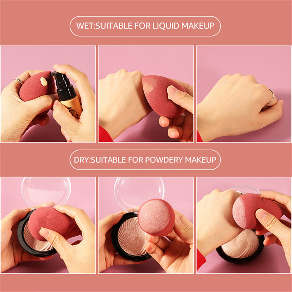 Set van 5 mini make-up sponsjes