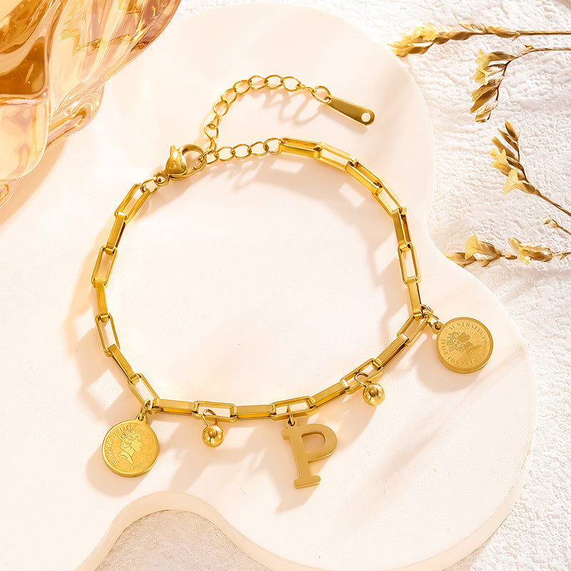 Letter Armband