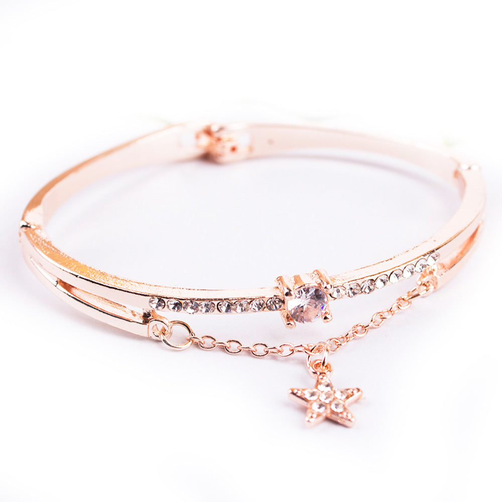 Armbandhorloge met Bloemen