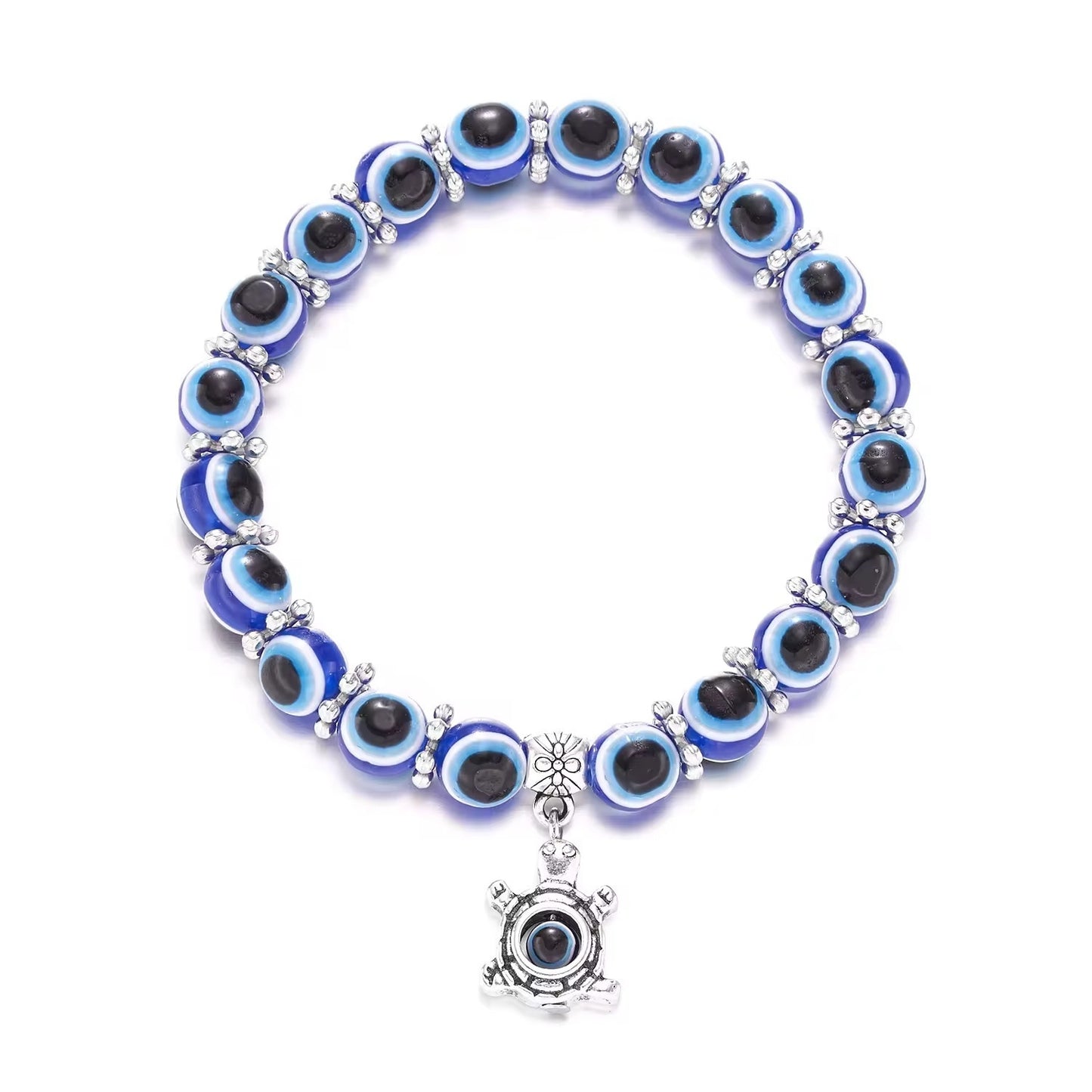 Blauwe Armband
