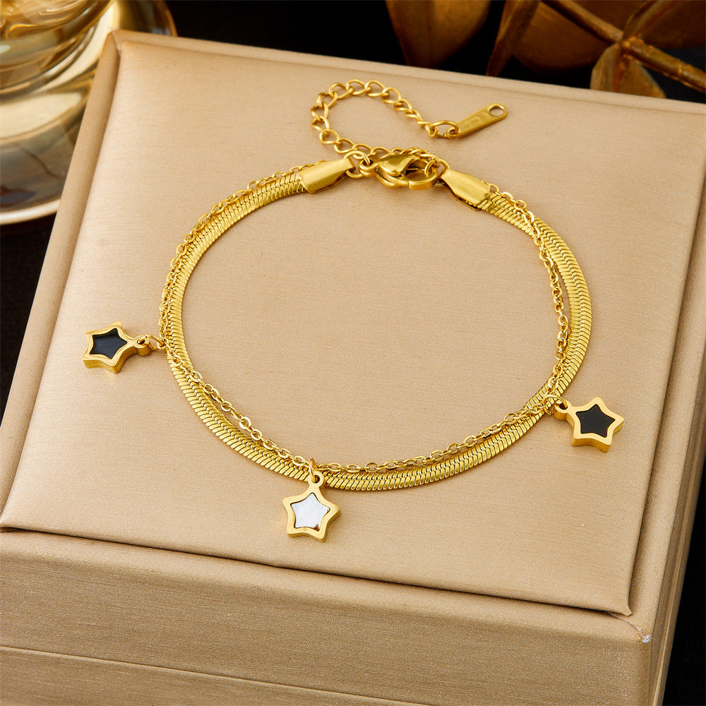 Trendy Gouden Armband