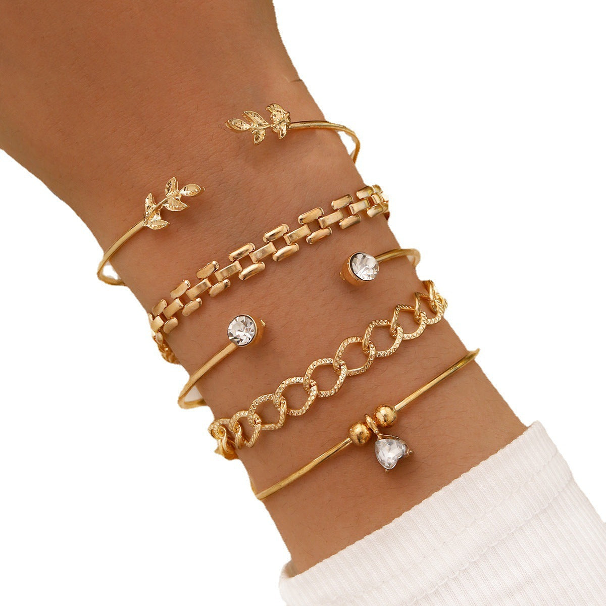 Damesmode Kralenarmbanden 5-delige Set