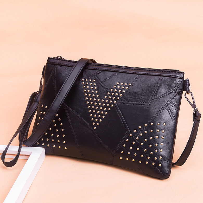 Trendy Schoudertas met Studs