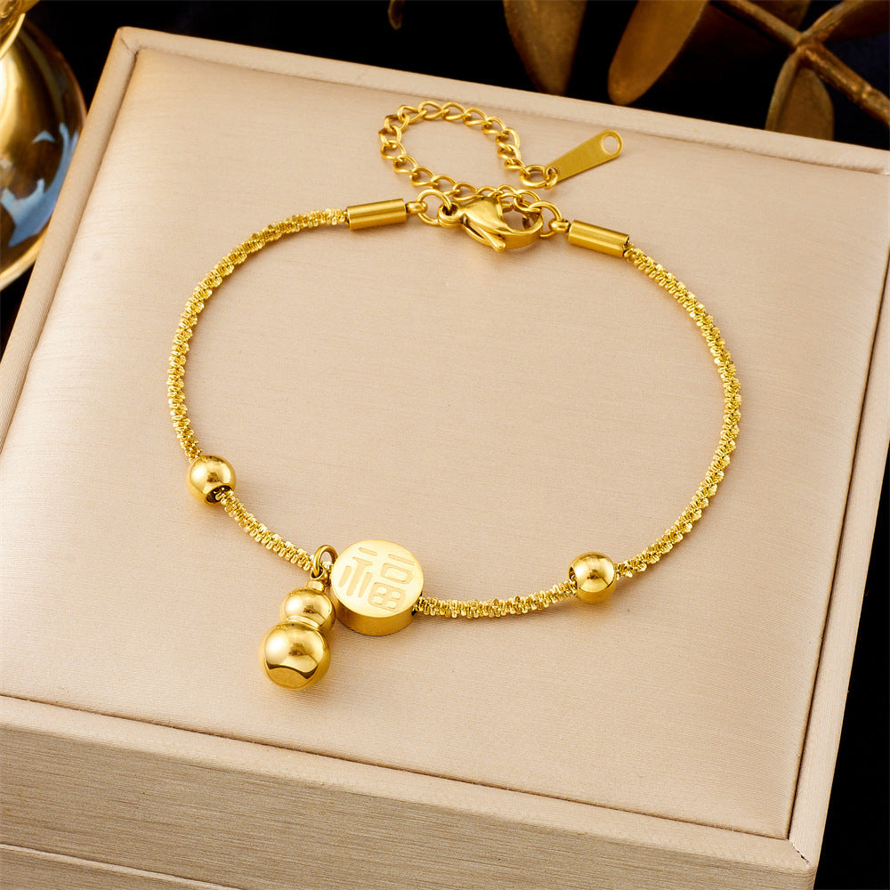 Trendy Gouden Armband