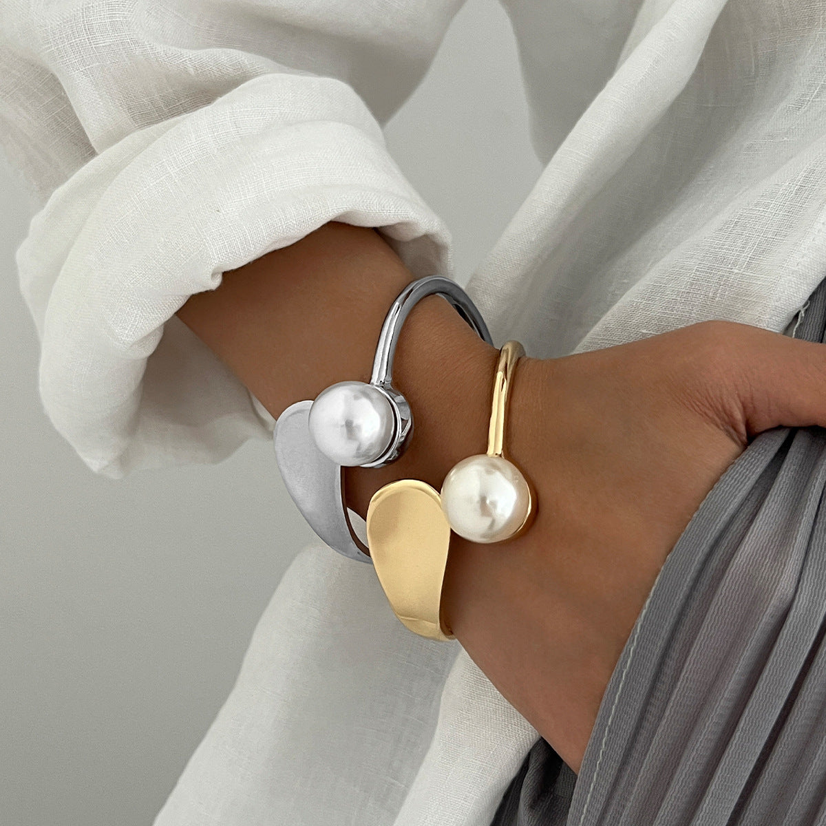Trendy parelarmband voor dames