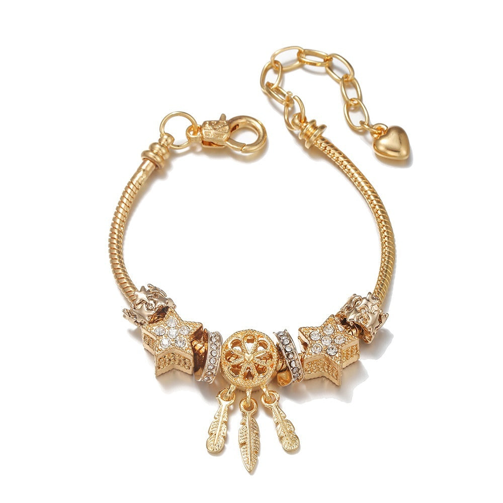 Creatieve armband met ster en dromenvanger
