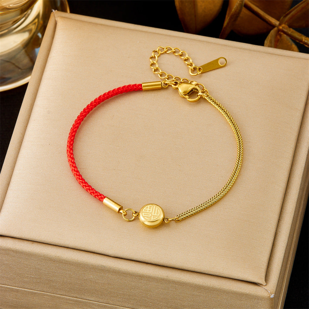 Trendy Gouden Armband