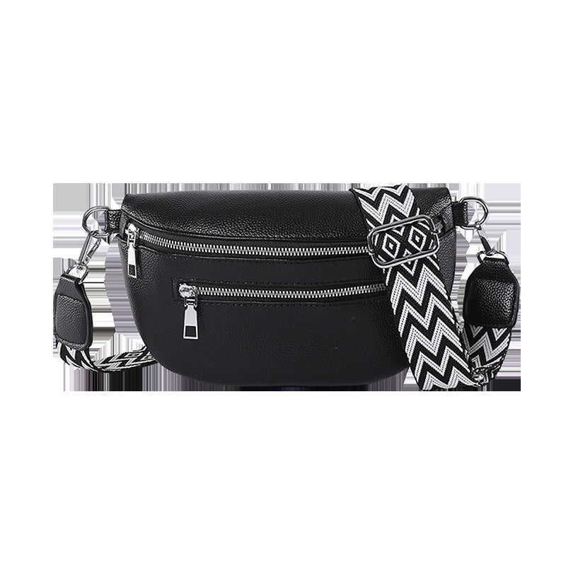 Zachte Leren Crossbody Schoudertas