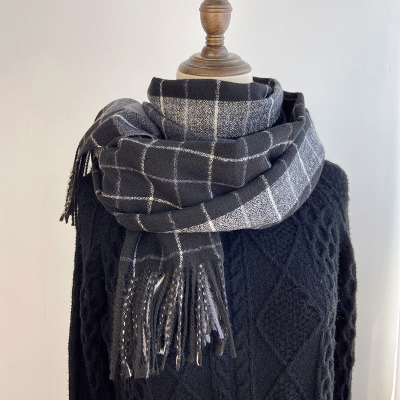 Britse Stijl Kasjmierlook Sjaal