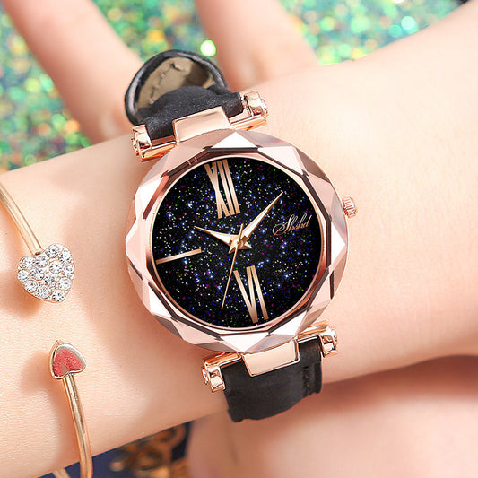 Sterrenhemel horloge voor dames