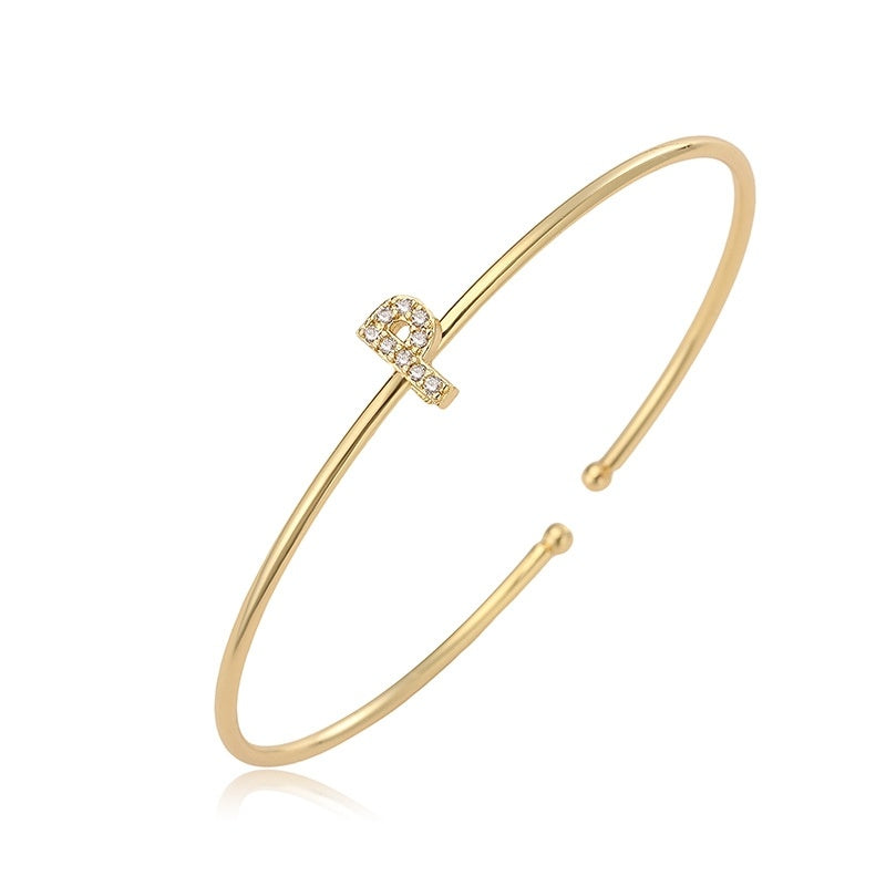 Letter Zirkonia Armband