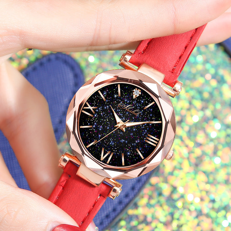 Horloge met frosted look