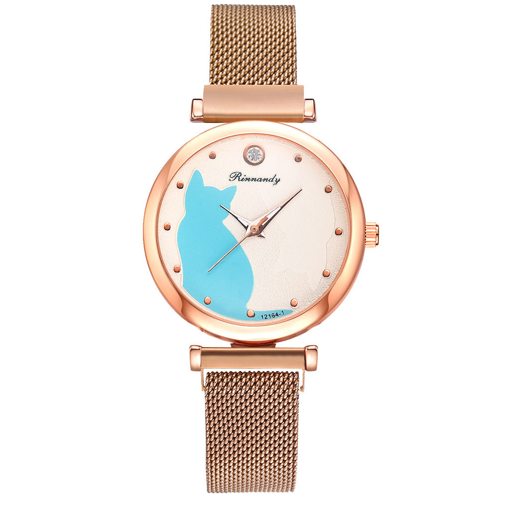Dames horloge- en armbandenset