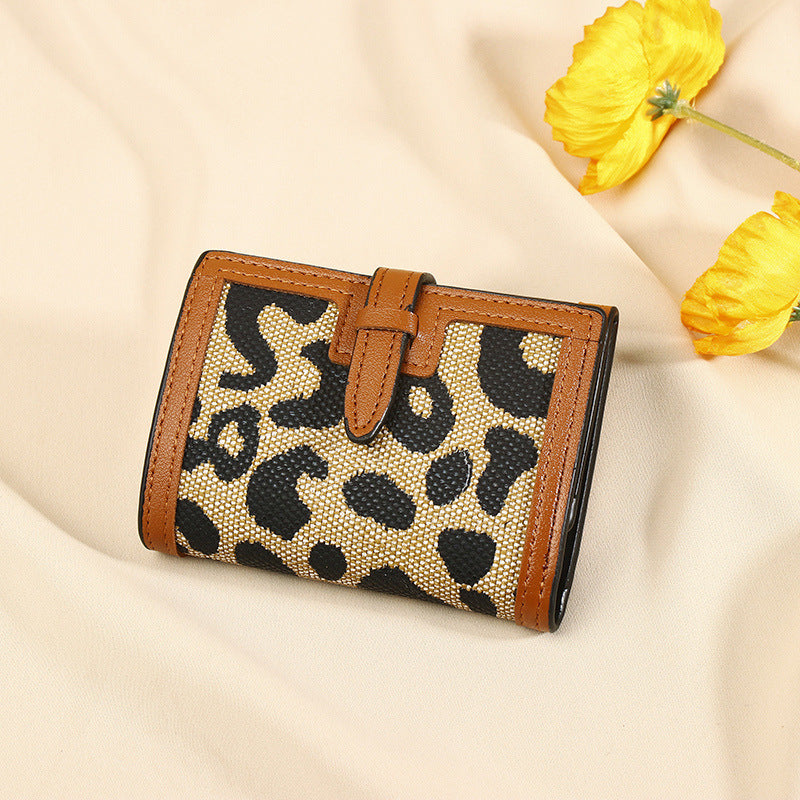Dames Portemonnee met Luipaardprint