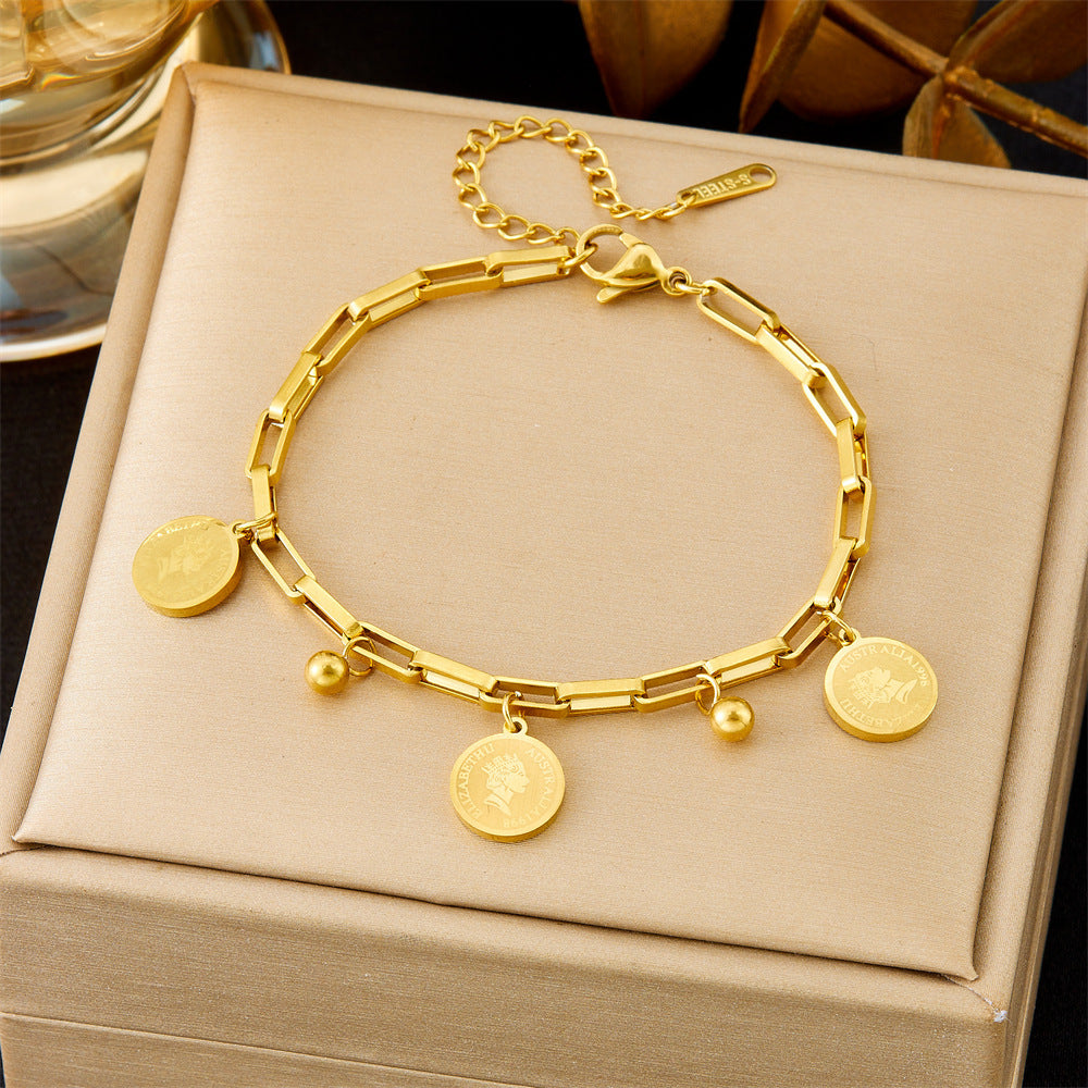 Trendy Gouden Armband