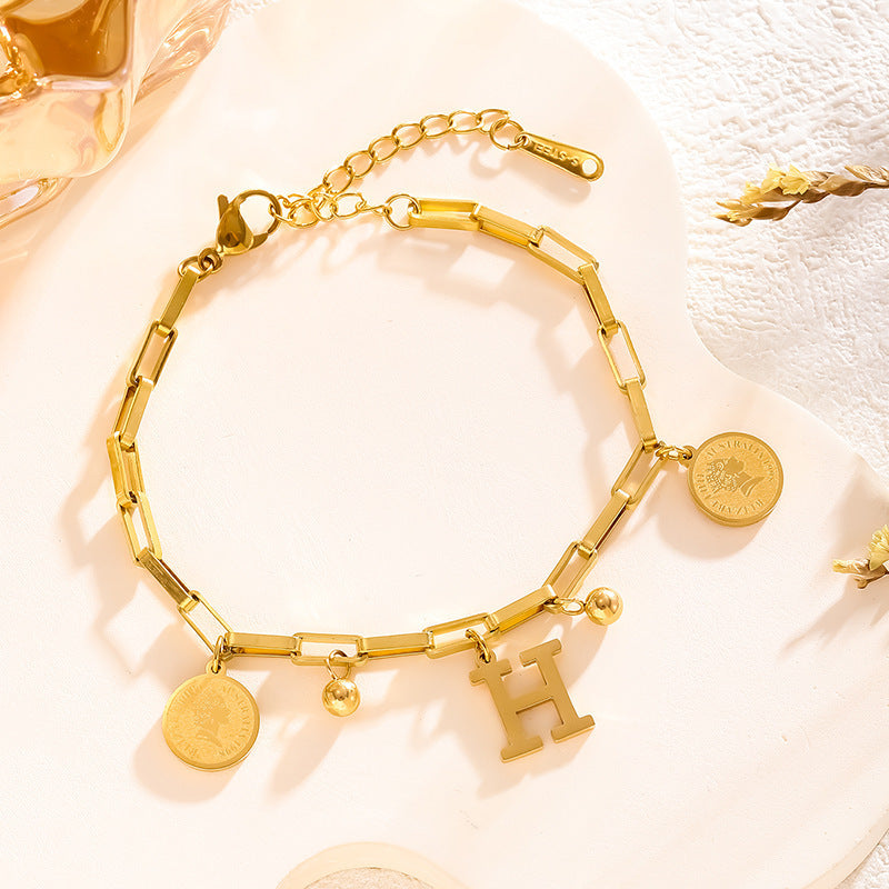 Letter Armband
