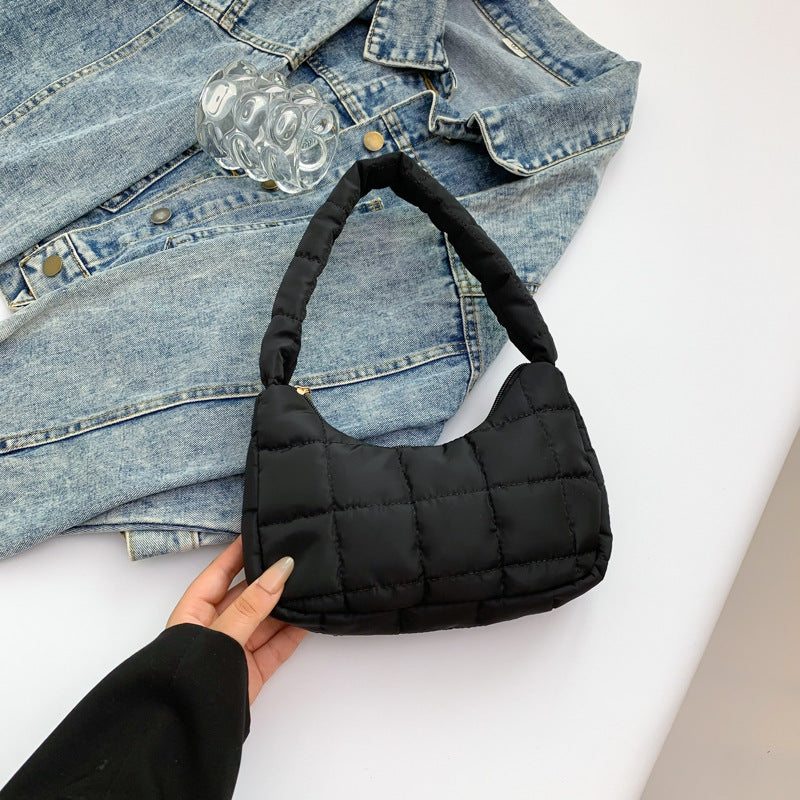 Trendy Halfmaan Schoudertas