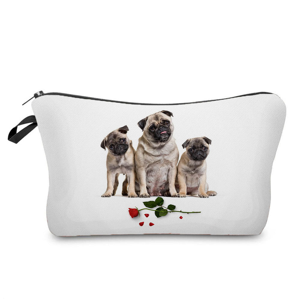 Make-up Tas Met Hondjes Erop