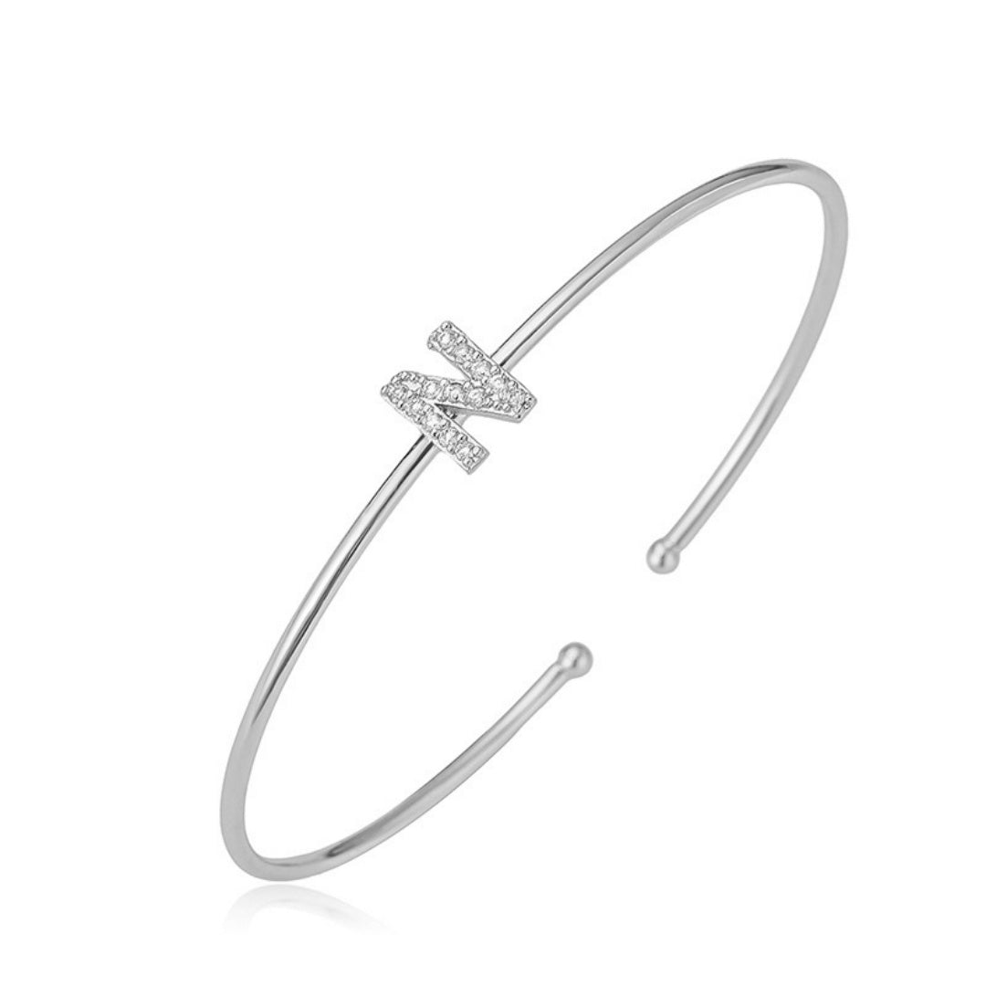 Letter Zirkonia Armband