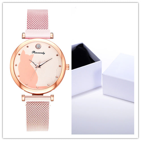 Dames horloge- en armbandenset