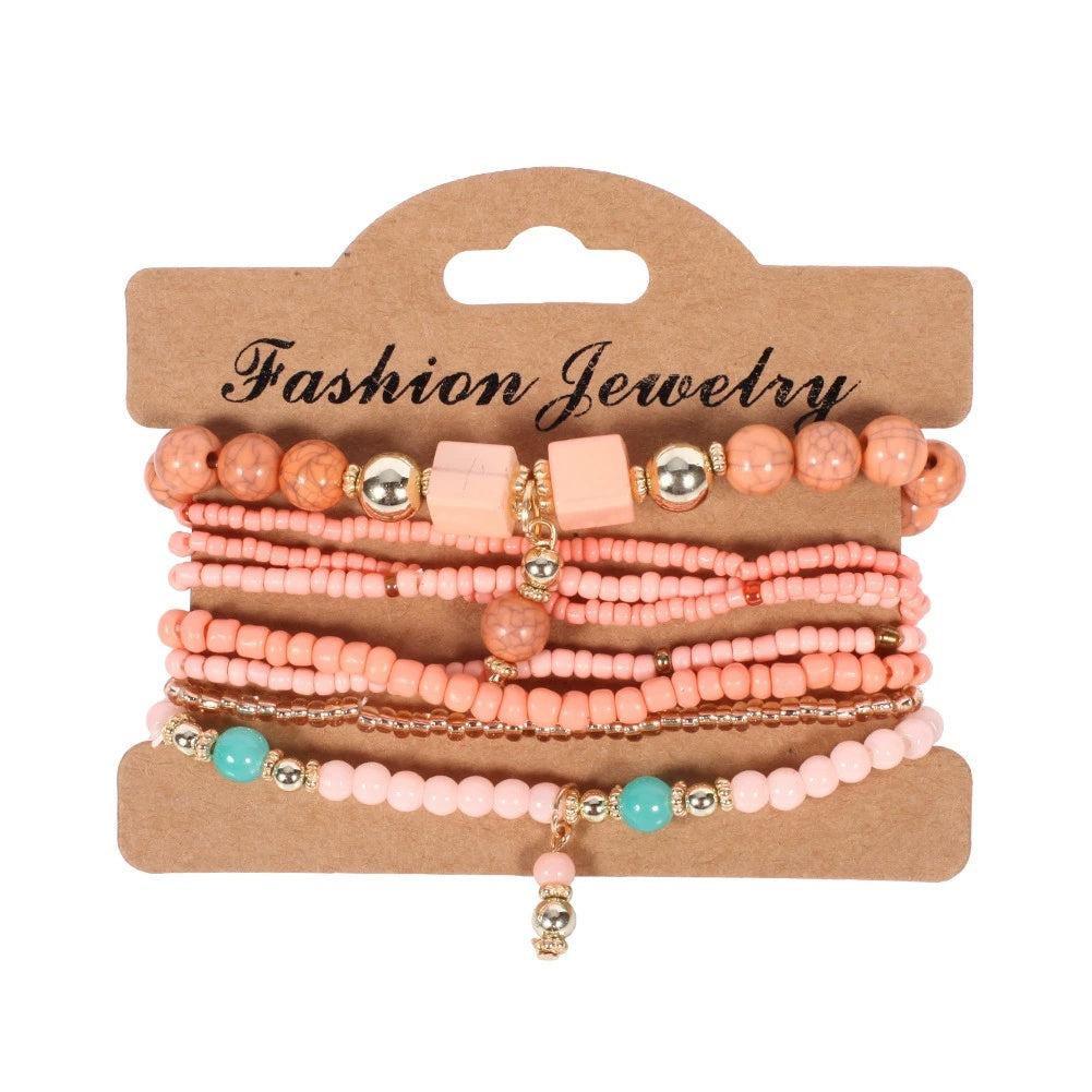 Handgemaakte Kralenarmbanden Set voor Dames
