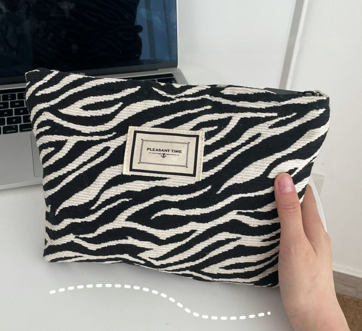 Zebra Make-up Tas