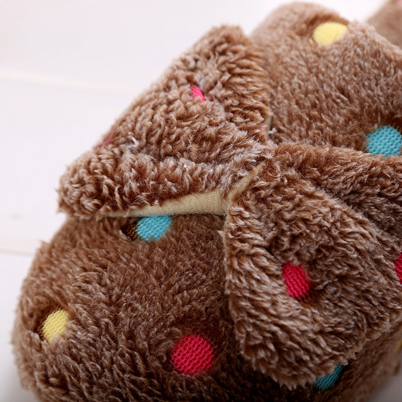 Comfortabele Katoenen Pantoffels met Strik