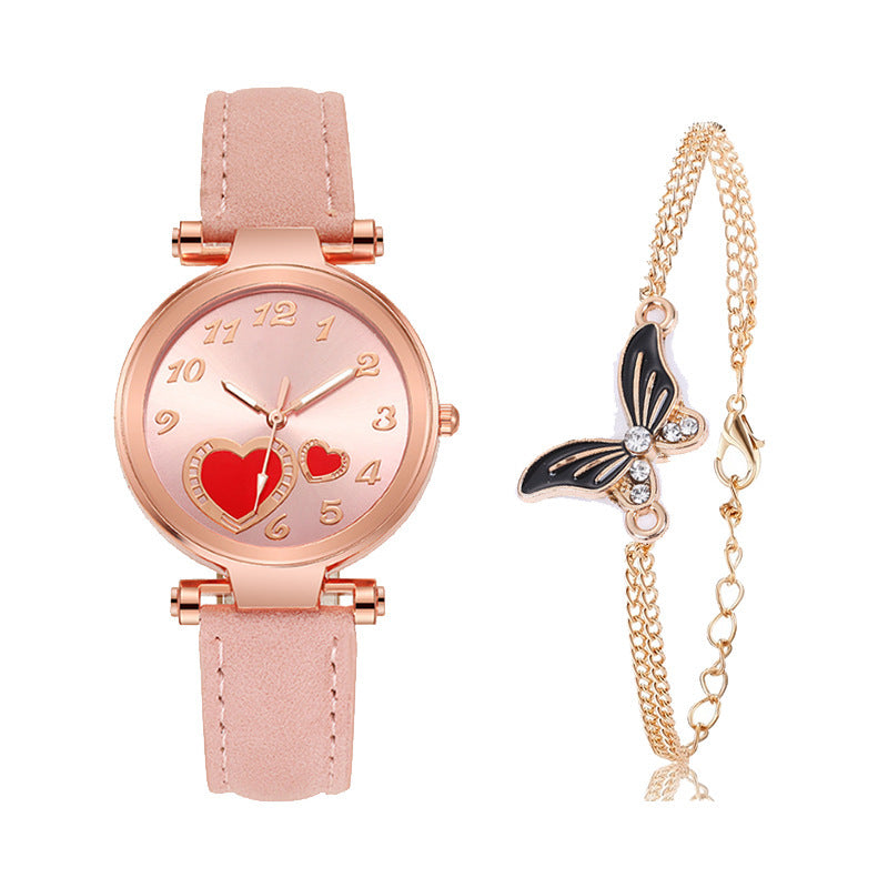 Vintage love horloge