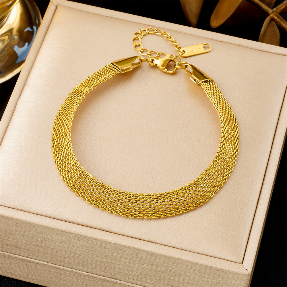 Trendy Gouden Armband