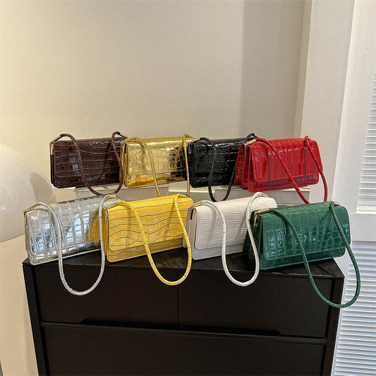 Trendy compacte draagbare schoudertas