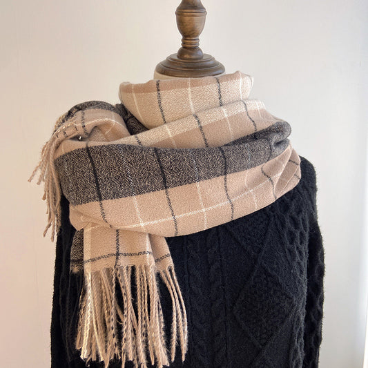 Britse Stijl Kasjmierlook Sjaal