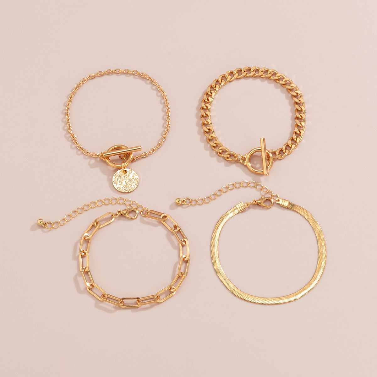 Schakelarmband 4-delige Set