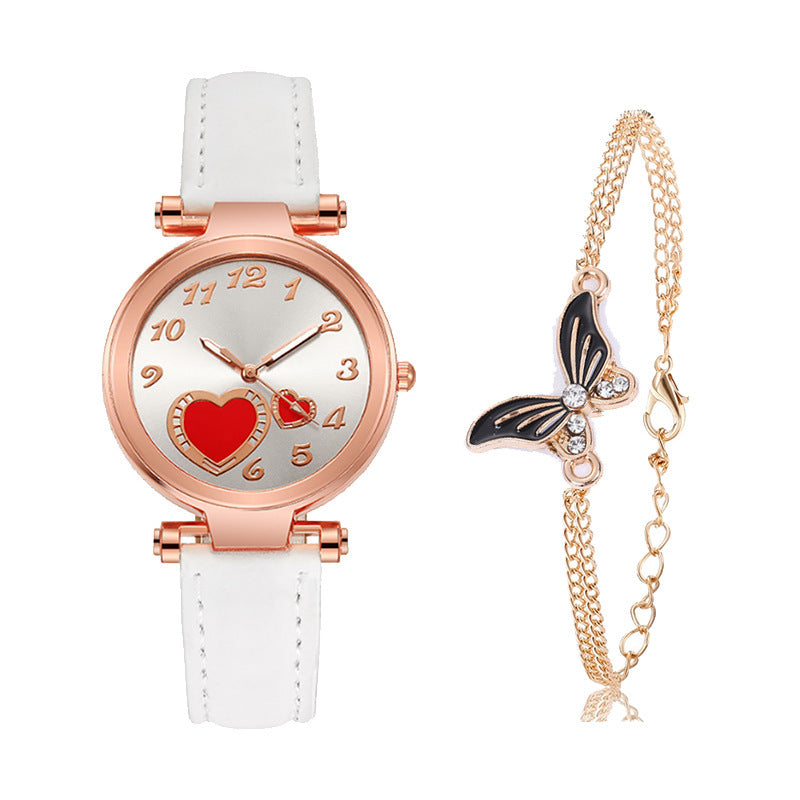 Vintage love horloge